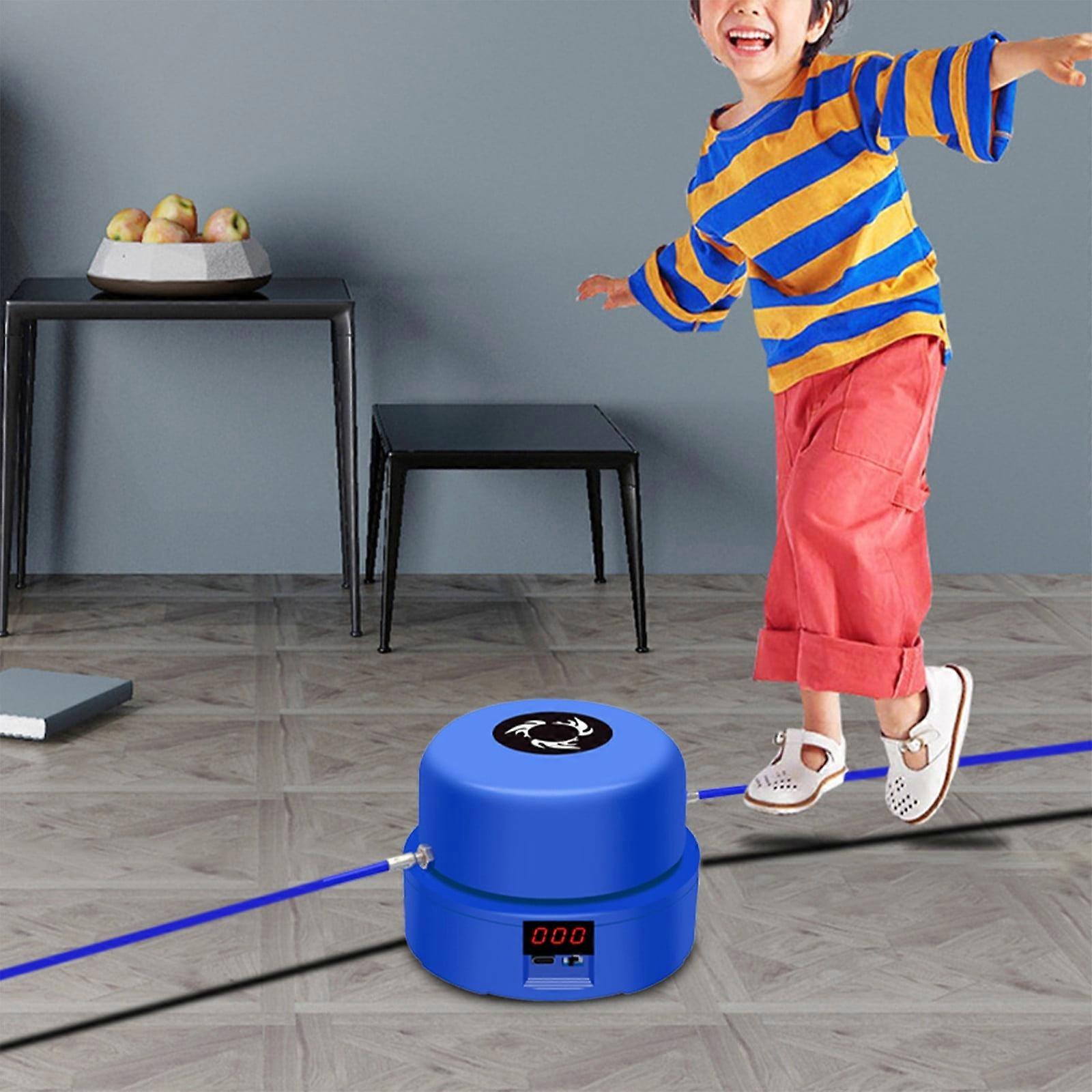 TUOBARR Jump Rope Machine, Electric Skipping Rope with Wireless Remote Control, Compatible with Multi-Person Sports Fun