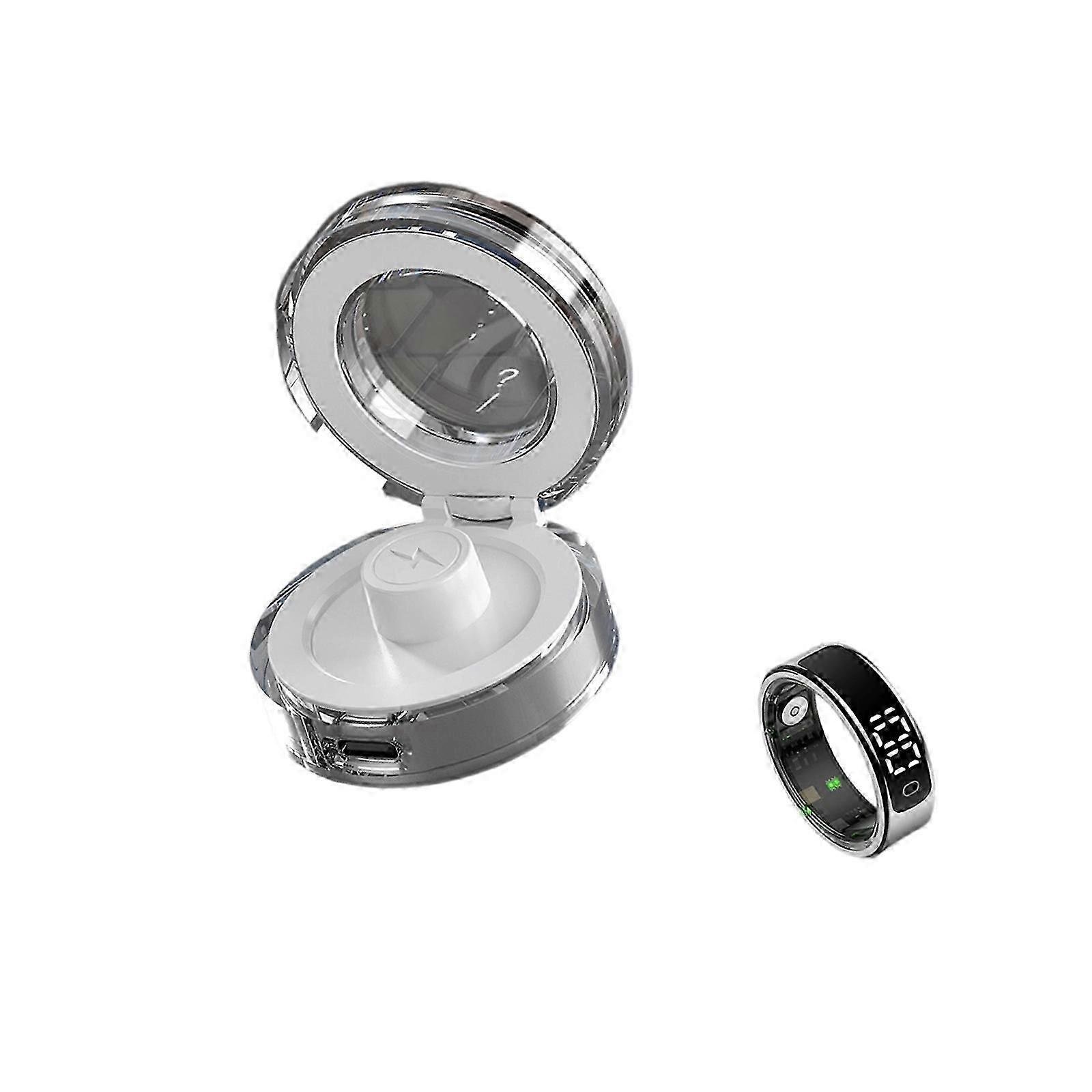 Smart Ring: Temp Detection, Sleep & Step Tracker for Travel