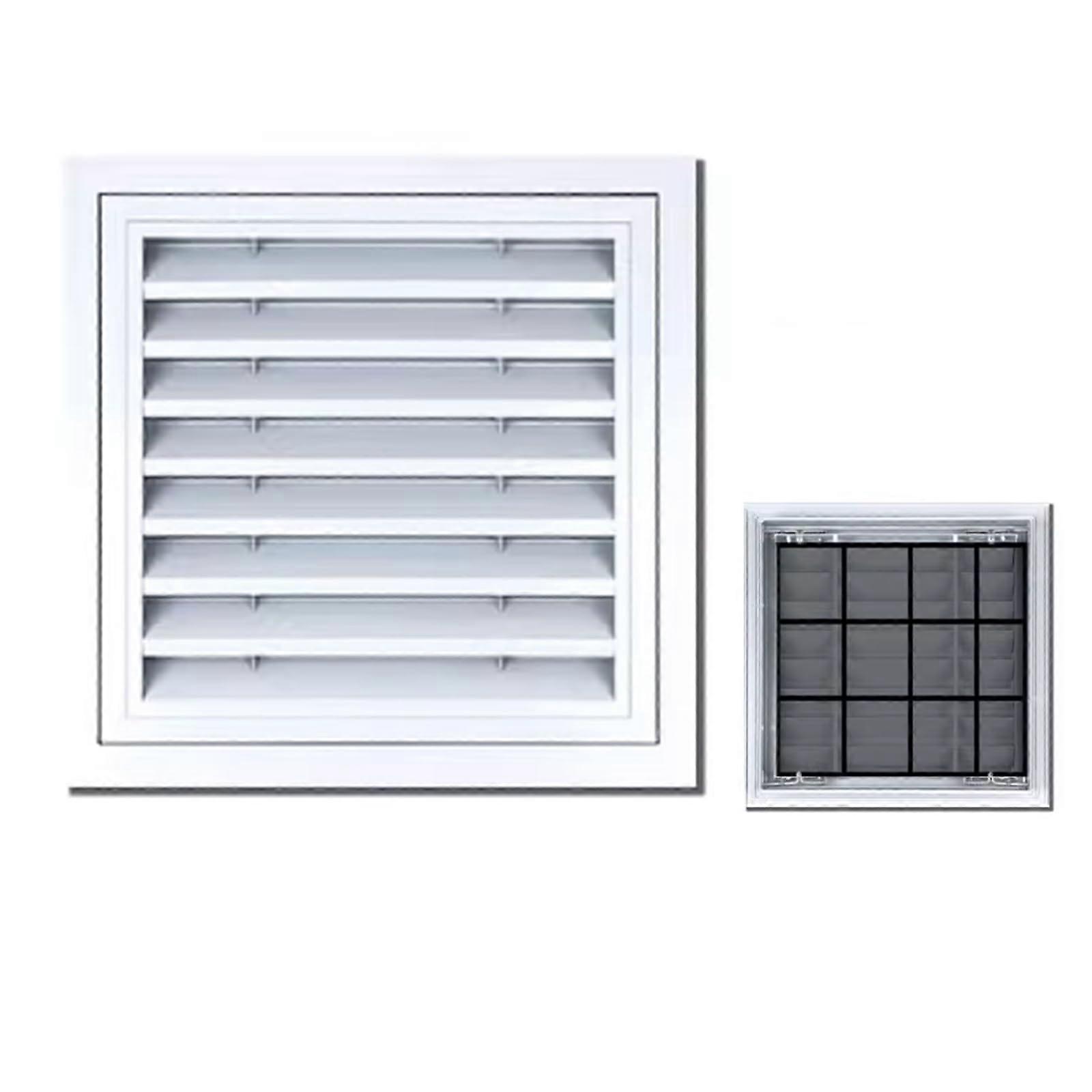 Aluminum Alloy Access Panel 19x46 Inch with Ventilation Grille and Removable Dust Filter for Walls and Ceilings