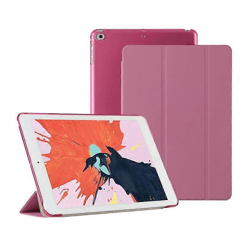 Capa elegante para iPad Mini 6/7 de 8,3 polegadas em couro rosa com tecnologia Smart Sleep e resistente.