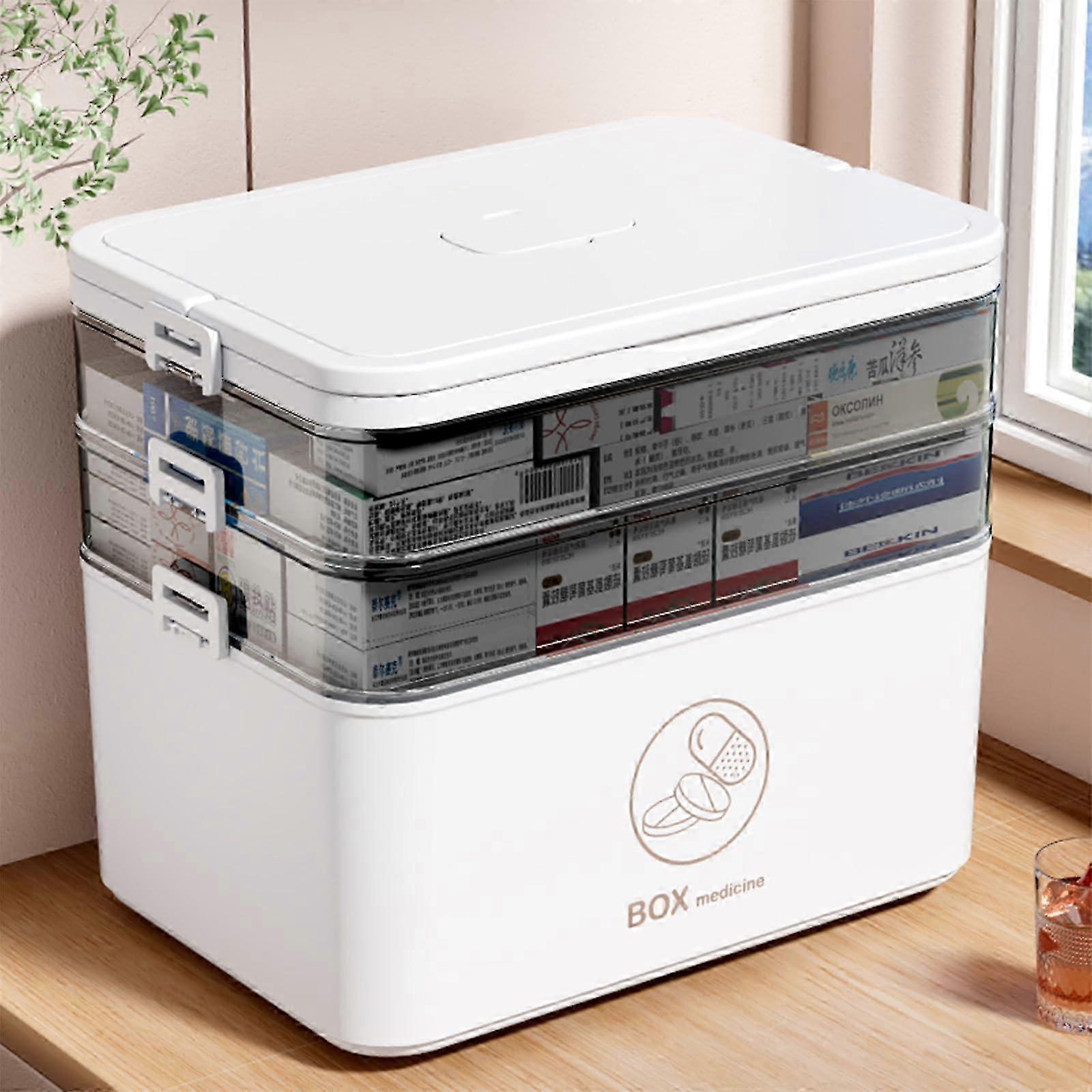 25-26 Medicine Storage Box for Homes Dorms