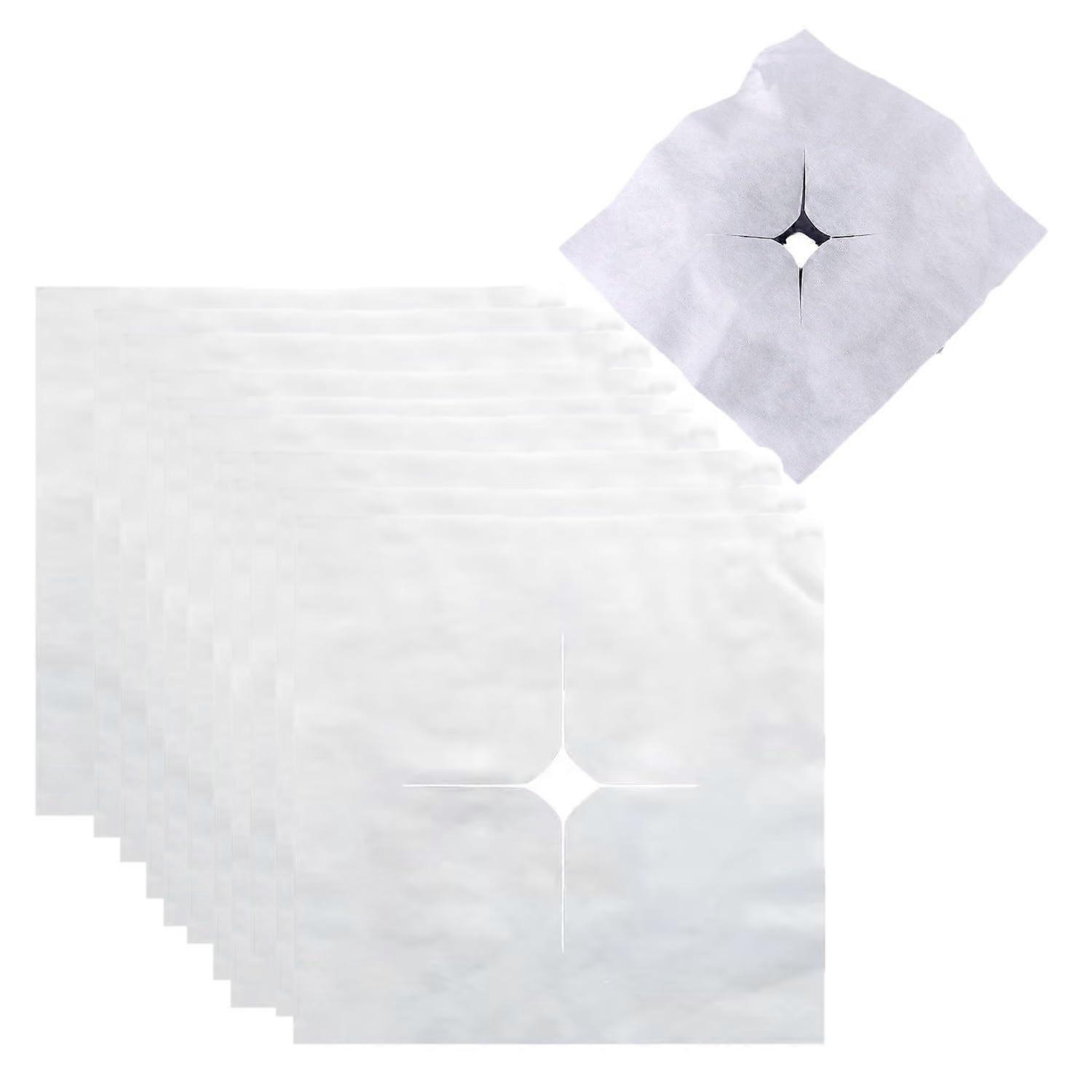 100 Pack Massage Table Headrest Covers Ultra Soft Disposable Face Cradle for Spa Bed and Therapy