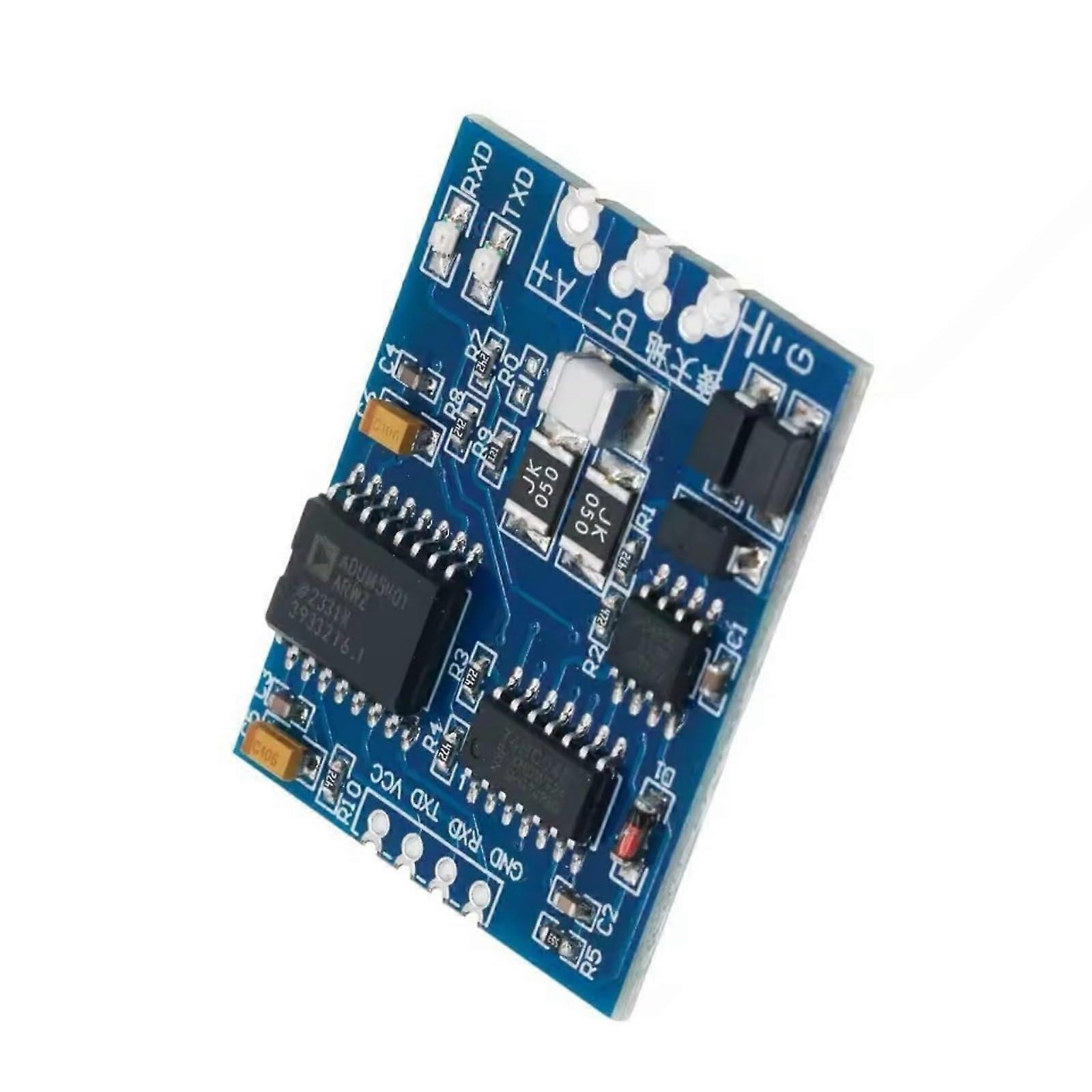 Industrial RS485 Adapter Wide Voltage Input Stable Data Transmission AntiNoise Isolation 1pc