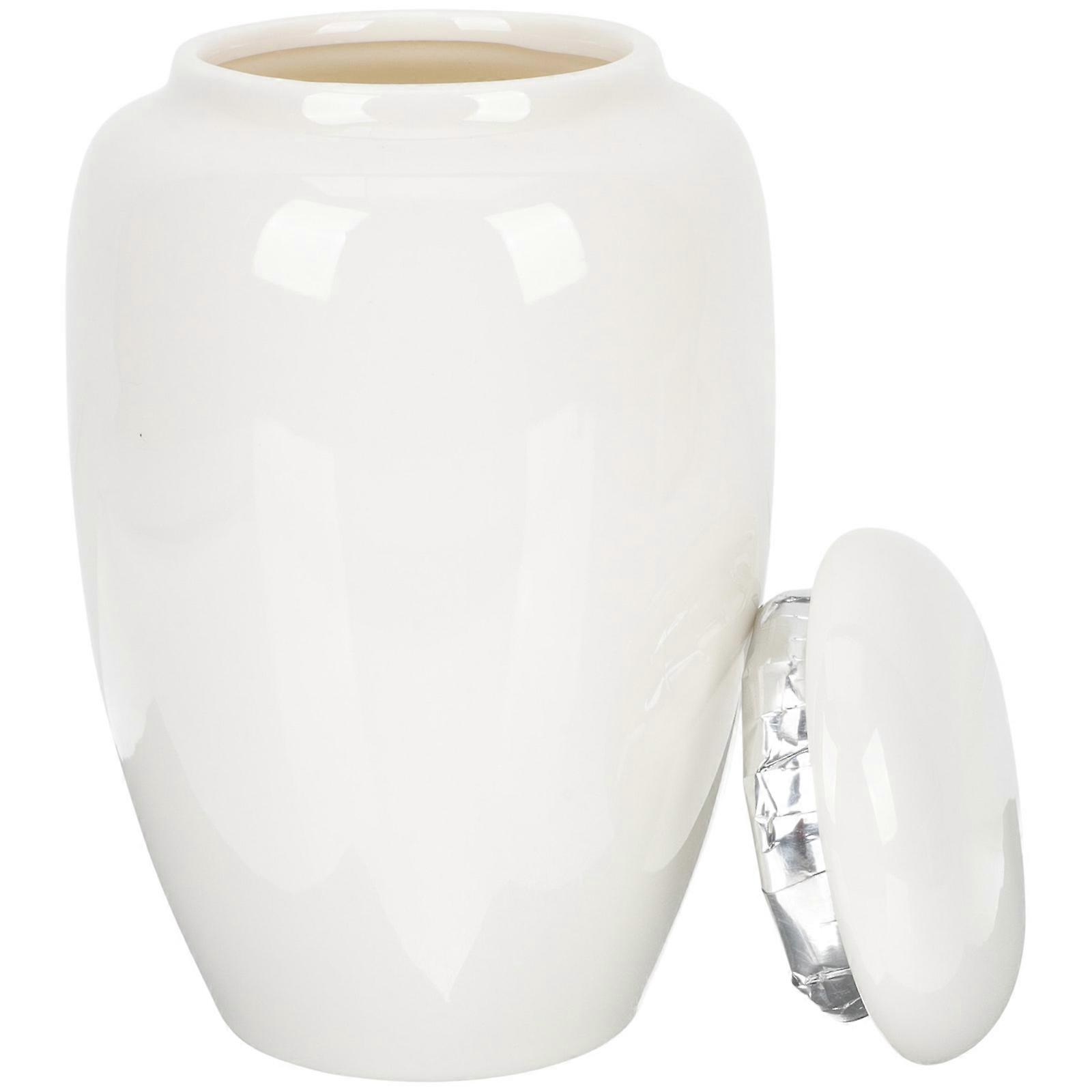 Small Ceramic Pet Urn Cinerary Container for Storage Lightweight