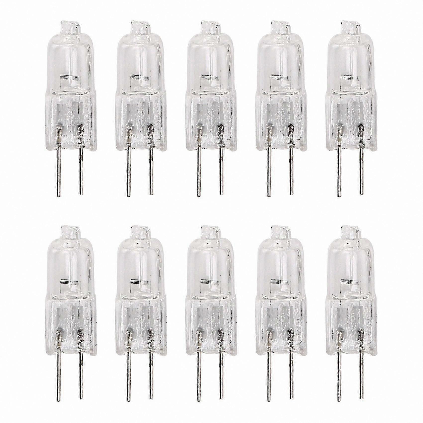 10 Pack G4 Halogen Bulbs 10W Warm White Light Bulbs