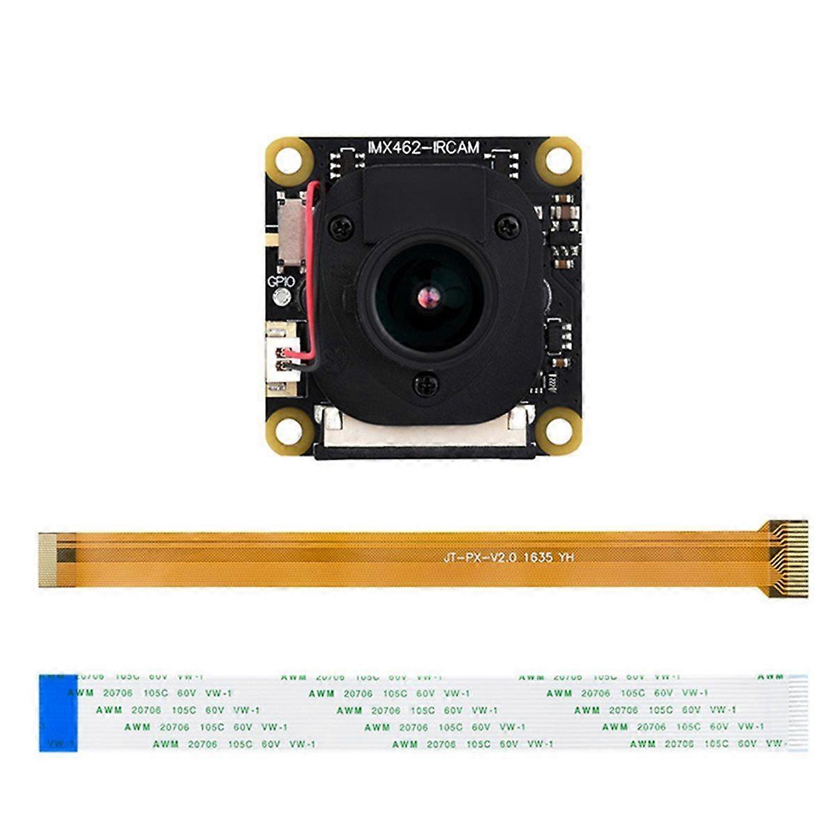 IMX462 IR-CUT Camera 90 DFOV Starlight Camera Sensor 2MP Fixed-Focus Camera for 5/4B Series Boards