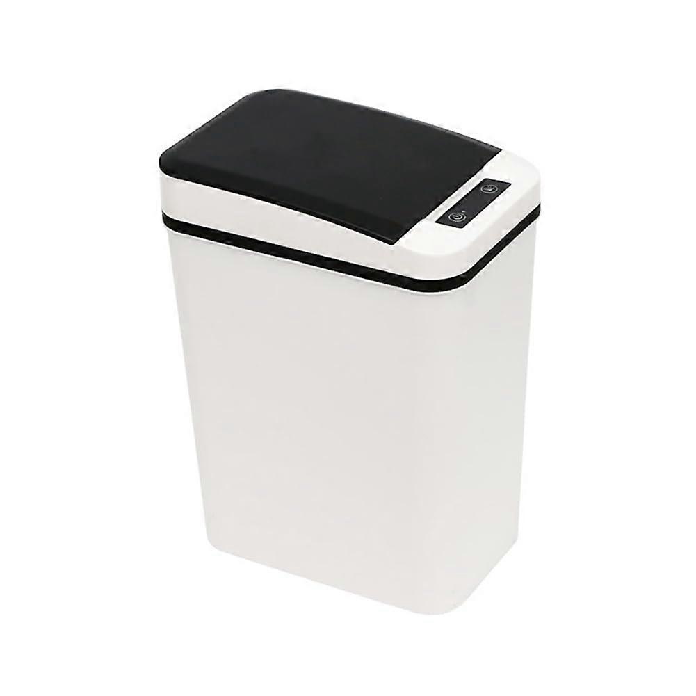 Automatic Sensor Trash Can with Smart Motion Sensor, OdorSealing Lid, Waterproof Slim Design for Bathroom