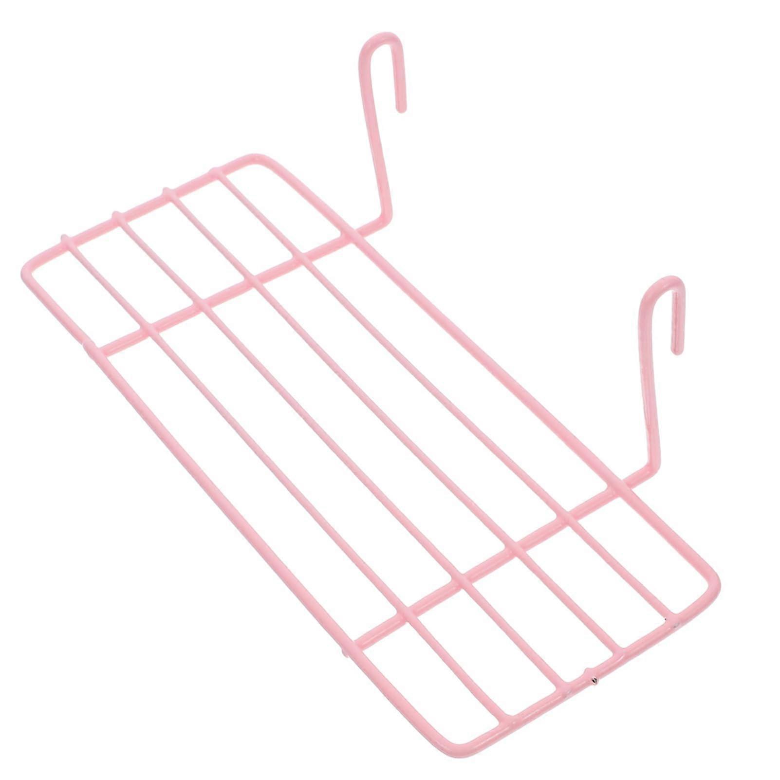 Wall Grid Panel Organizer with Hanging Wire Storage Basket, SpaceSaving Shelf for Kitchen, Bathroom, Pantry and Office