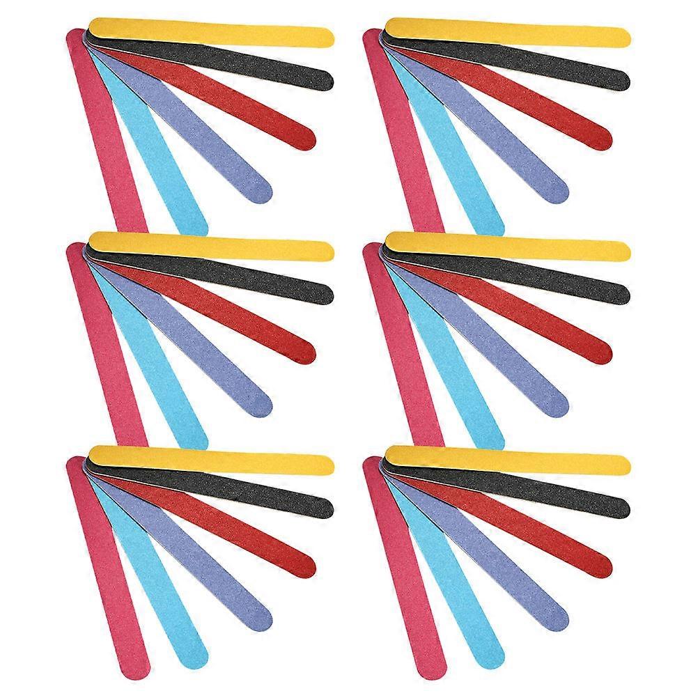 Nail Buffer 180Pcs Nail Files for Shaping and Smoothing Nails Assorted Color