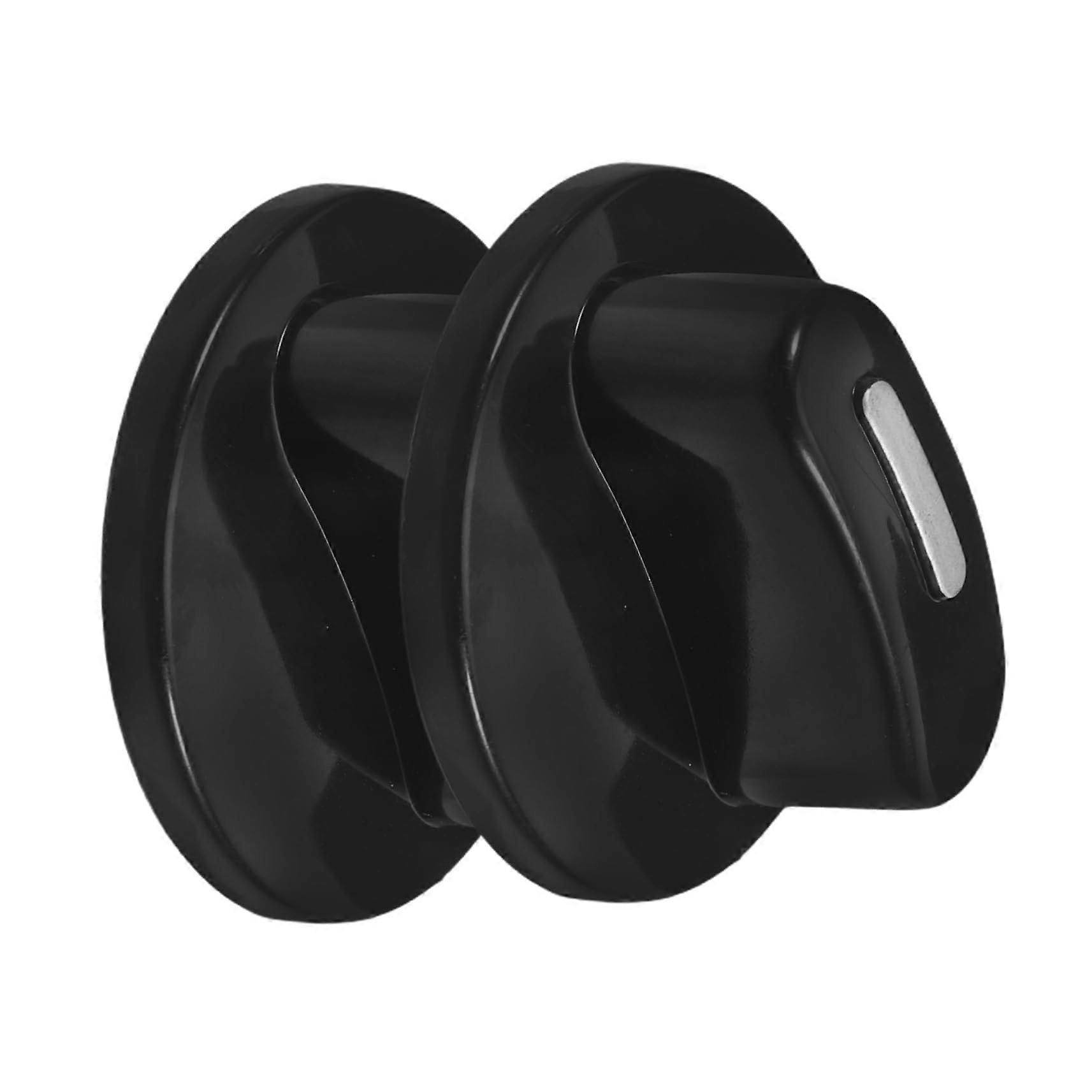 2pcs Universal Oven Control Knob Replacement with Ergonomic Grip for DShaped Shaft Stove