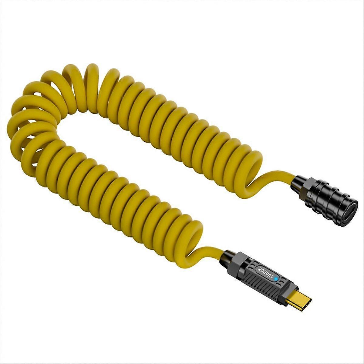 140W Splicing Fast Charging Data Cable Type C Scalable Extender Cord