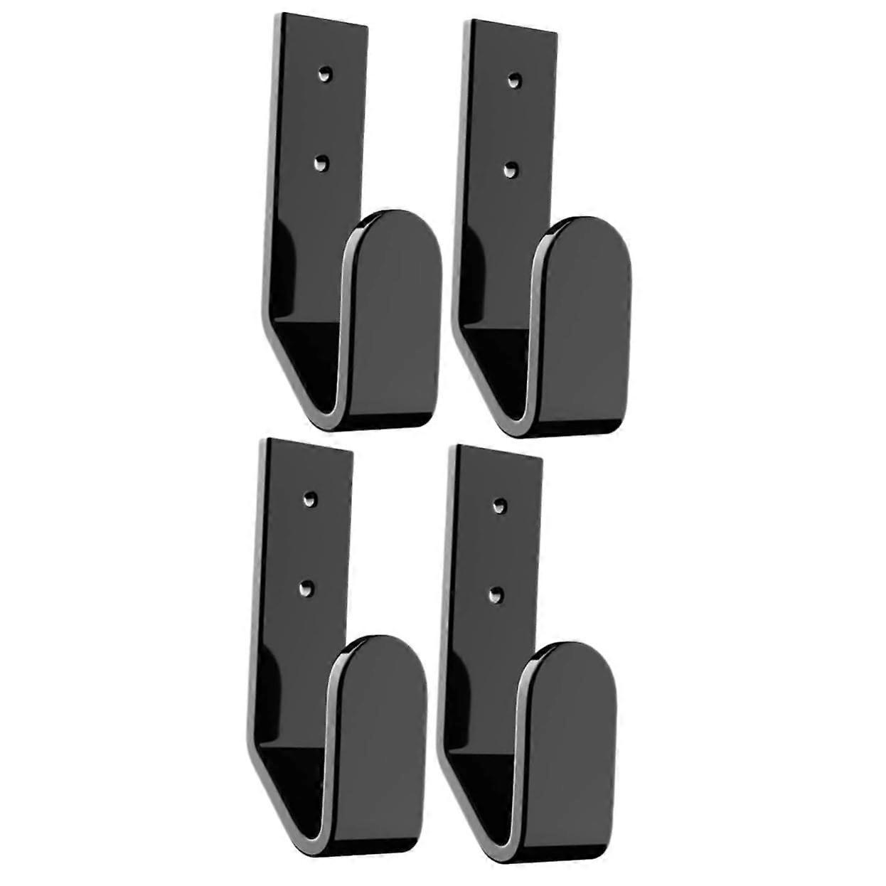 Wall Mount Keyboard Holder Acrylic Stand SpaceSaving Rack for Gaming and Office 4pcs Durable