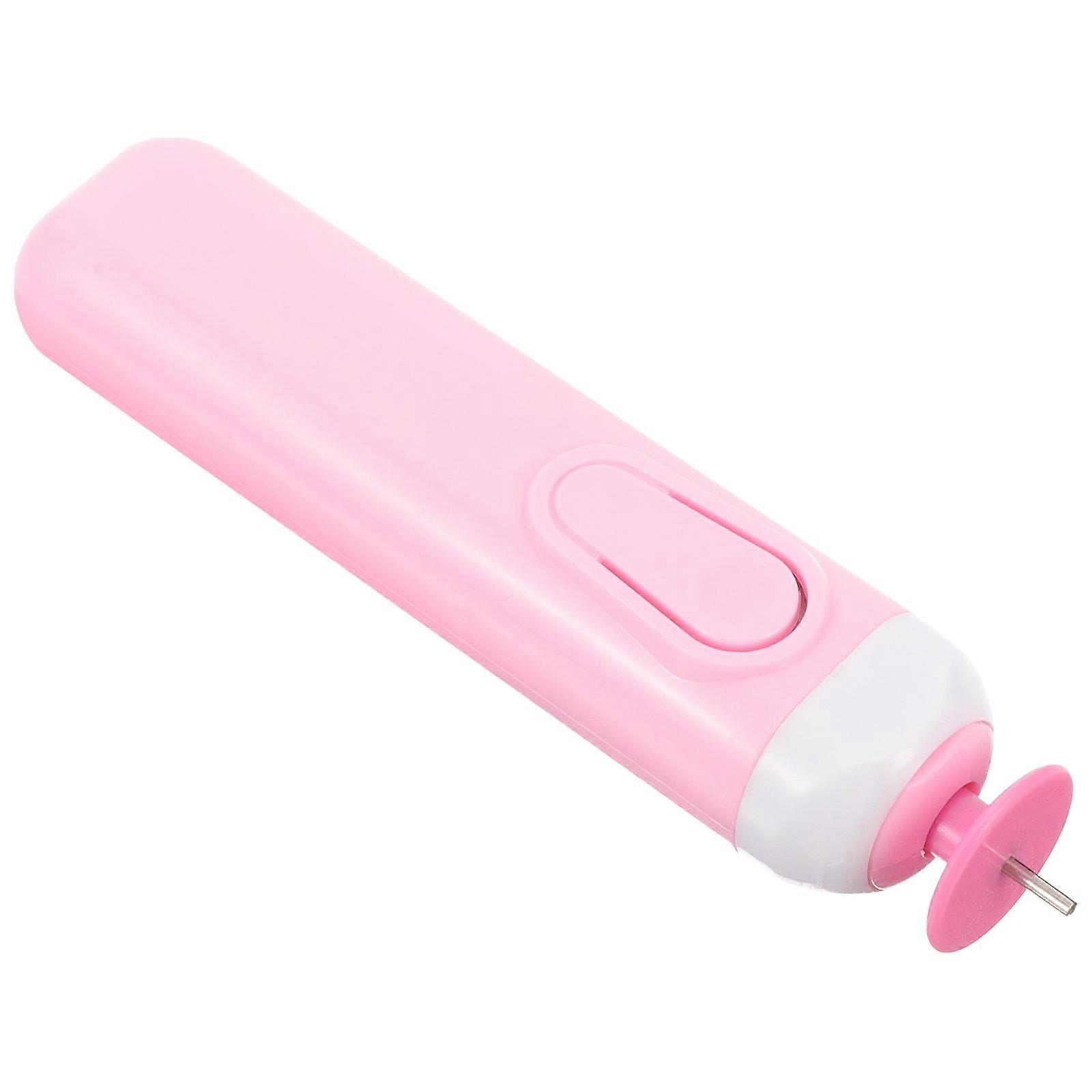 Paper Quilling Pen Electric Tool for Decor Pink Plastic