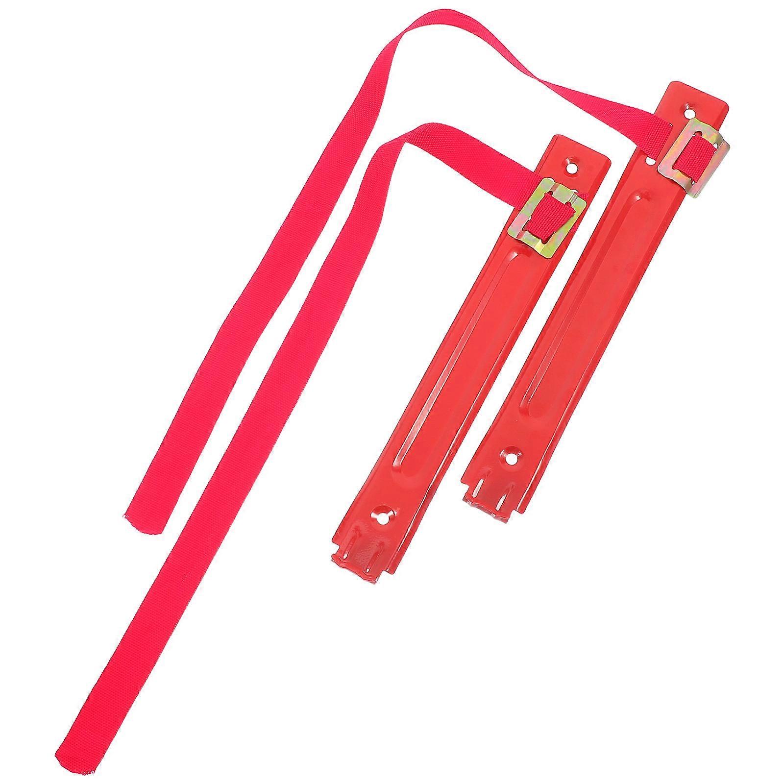Fire Extinguisher Mount Metal Hook for Hanging Use 6Pcs Durable Red Iron