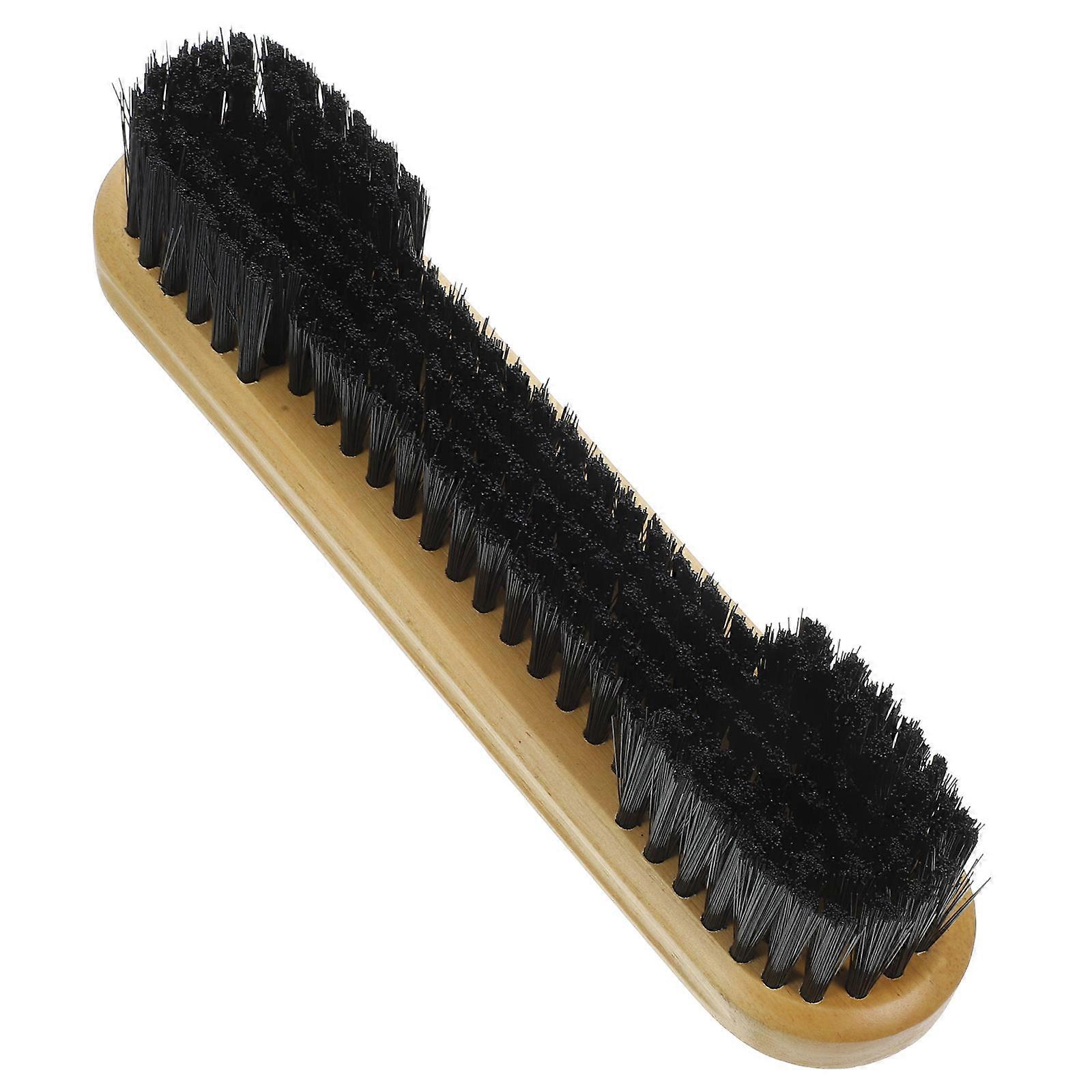 Chocolate Pool Table Brush for Felt Cleaning with Wood Nylon Material