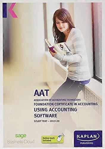 USING ACCOUNTING SOFTWARE -a STUDY TEXT