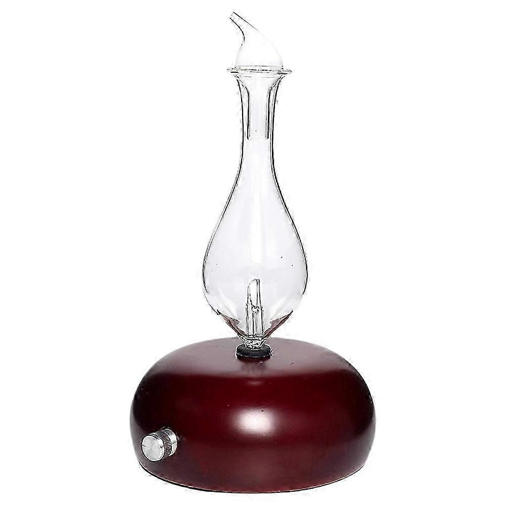 25ML Solid Wood Glass Automatic Aroma Diffuser Silent Essential Oil Atomizing Air Humidifier for Bed