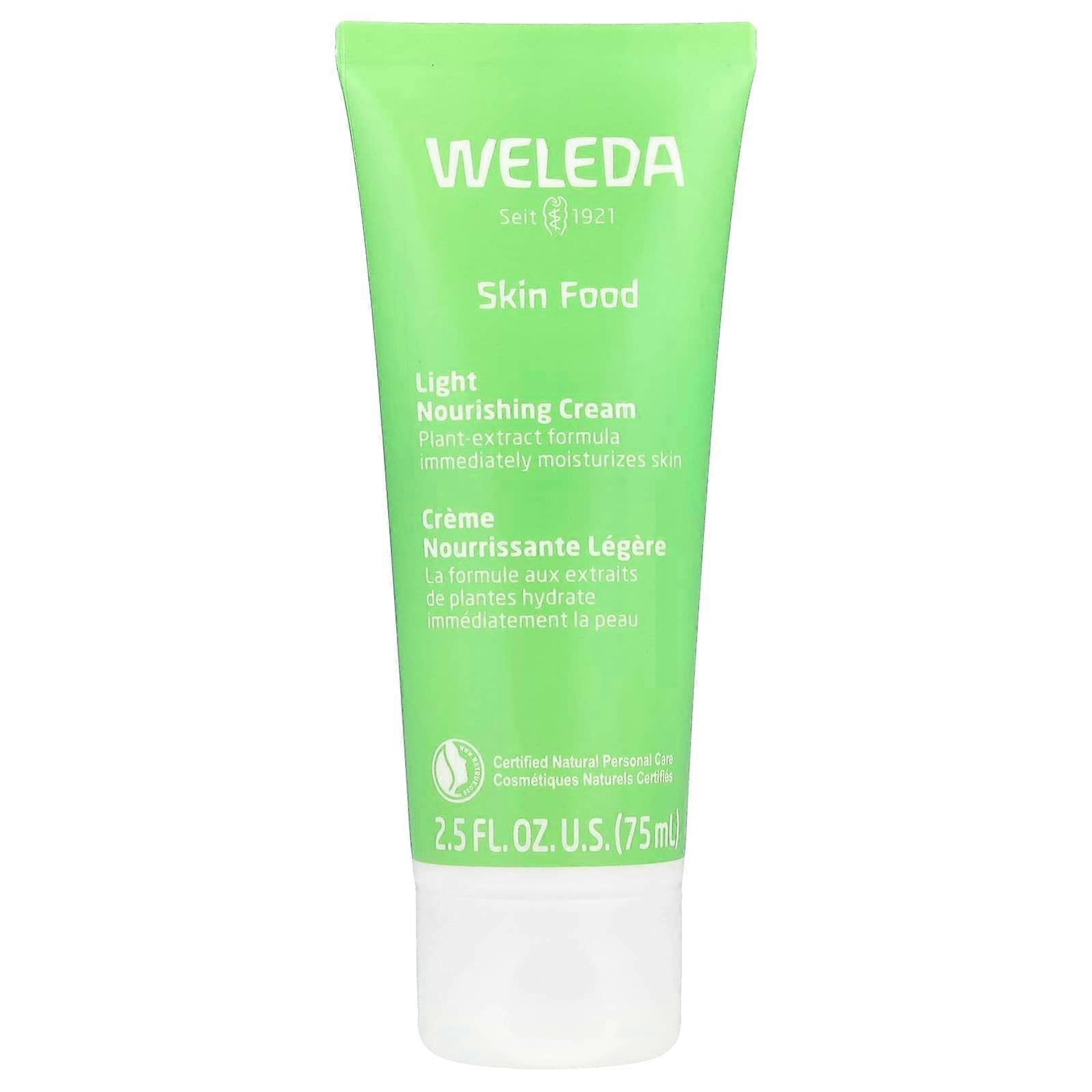 Weleda, Skin Food, lehký výživný krém, 2,5 fl oz (75 ml)