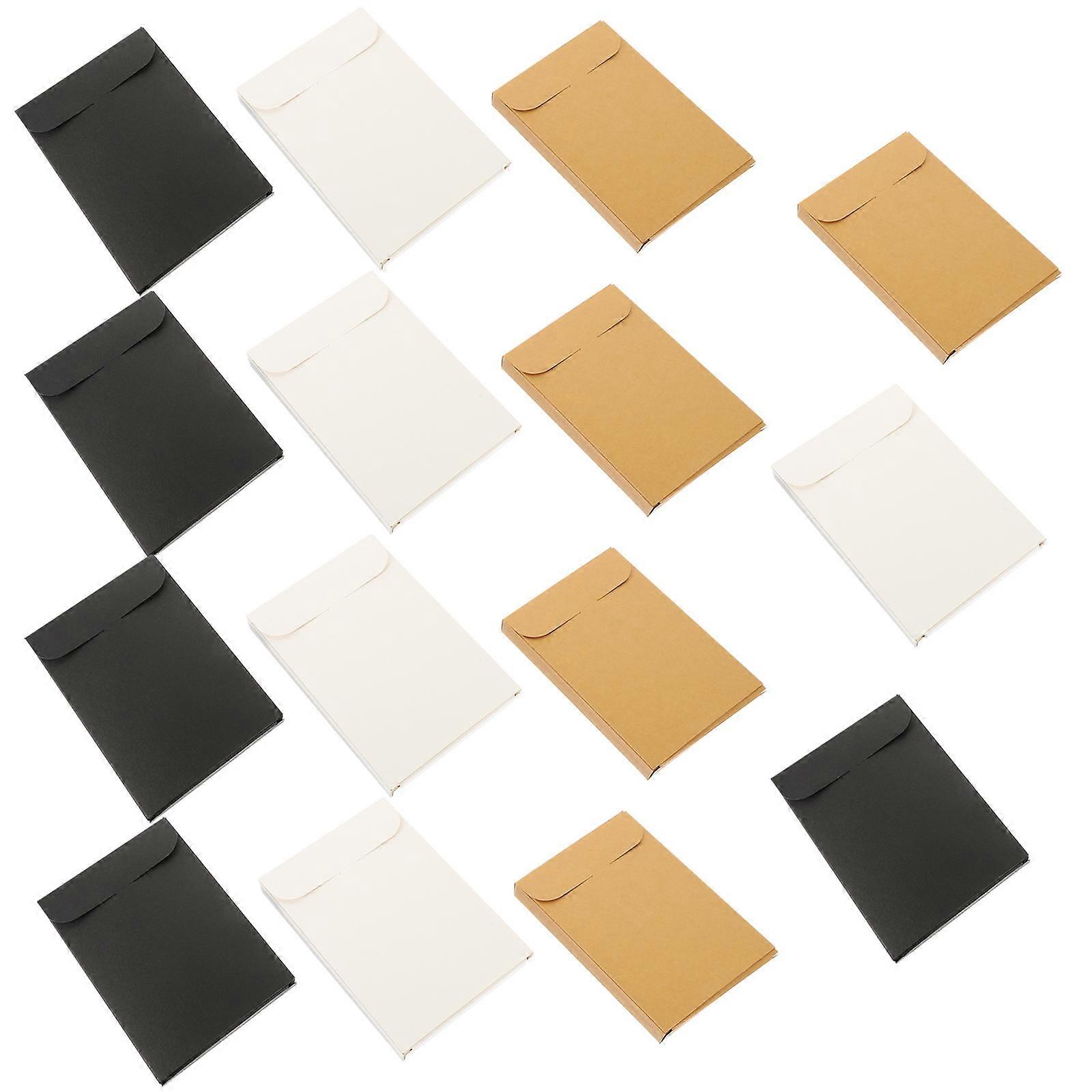 Card Storage Case Paper Envelope Box for Storage 60Pcs Postcard Containers