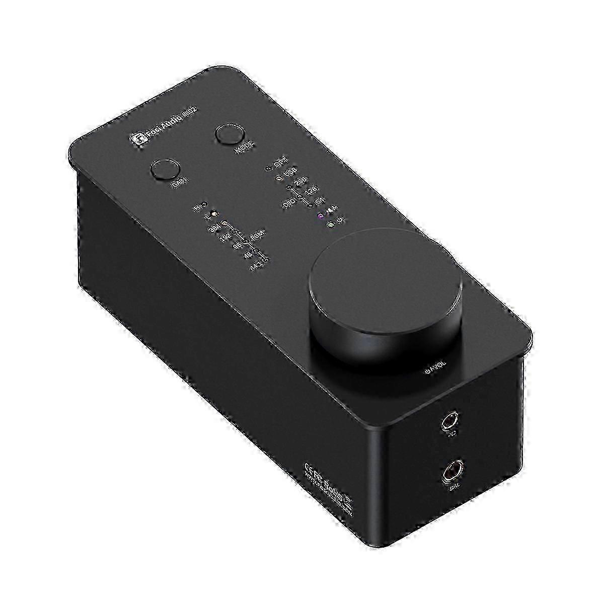 Optimized Headphone Amplifier Preamp with DSD Audio Decoder for Balanced Headphones