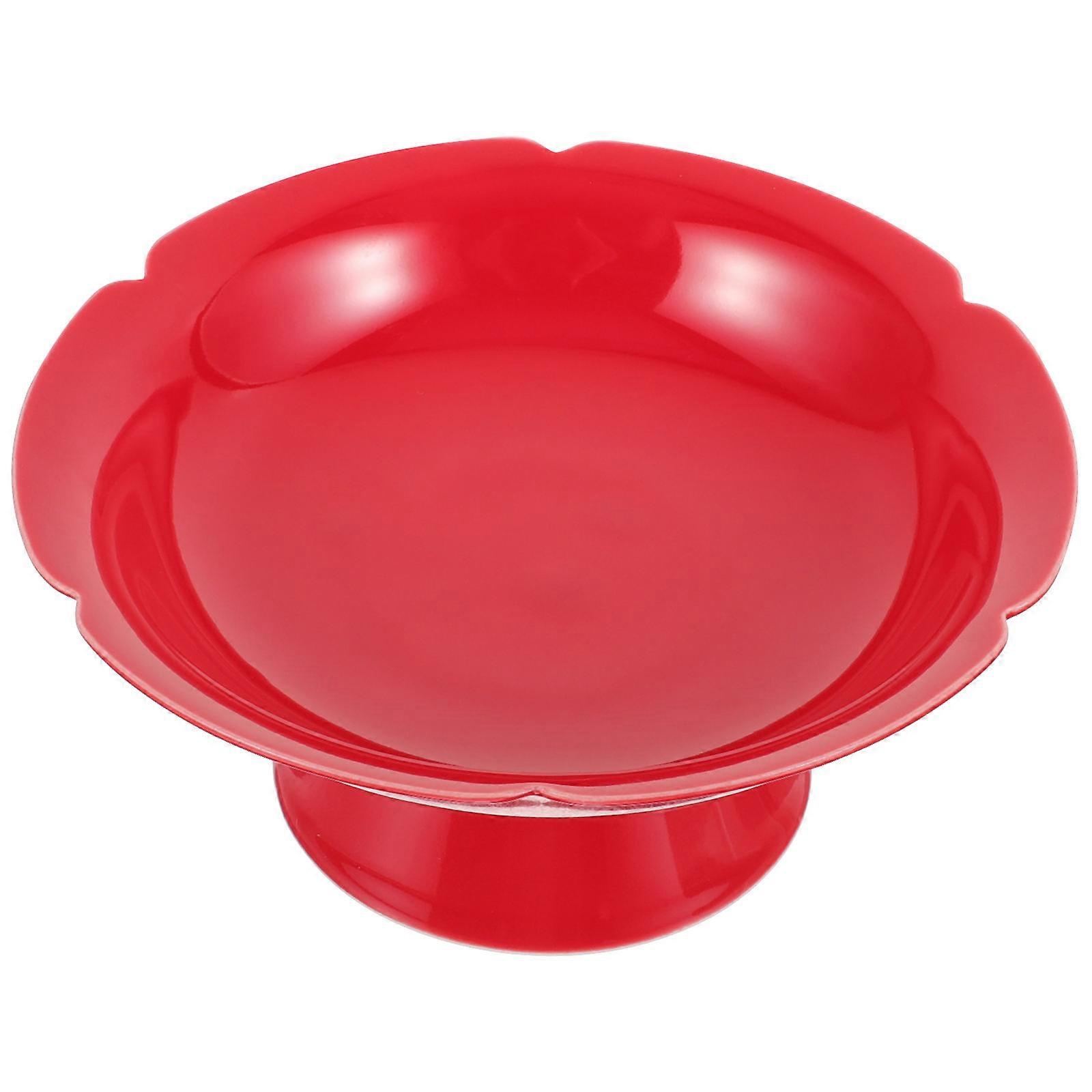Kitchen Storage Rack Ceramic Red 17X9.5CM Elegant Design 1Pack