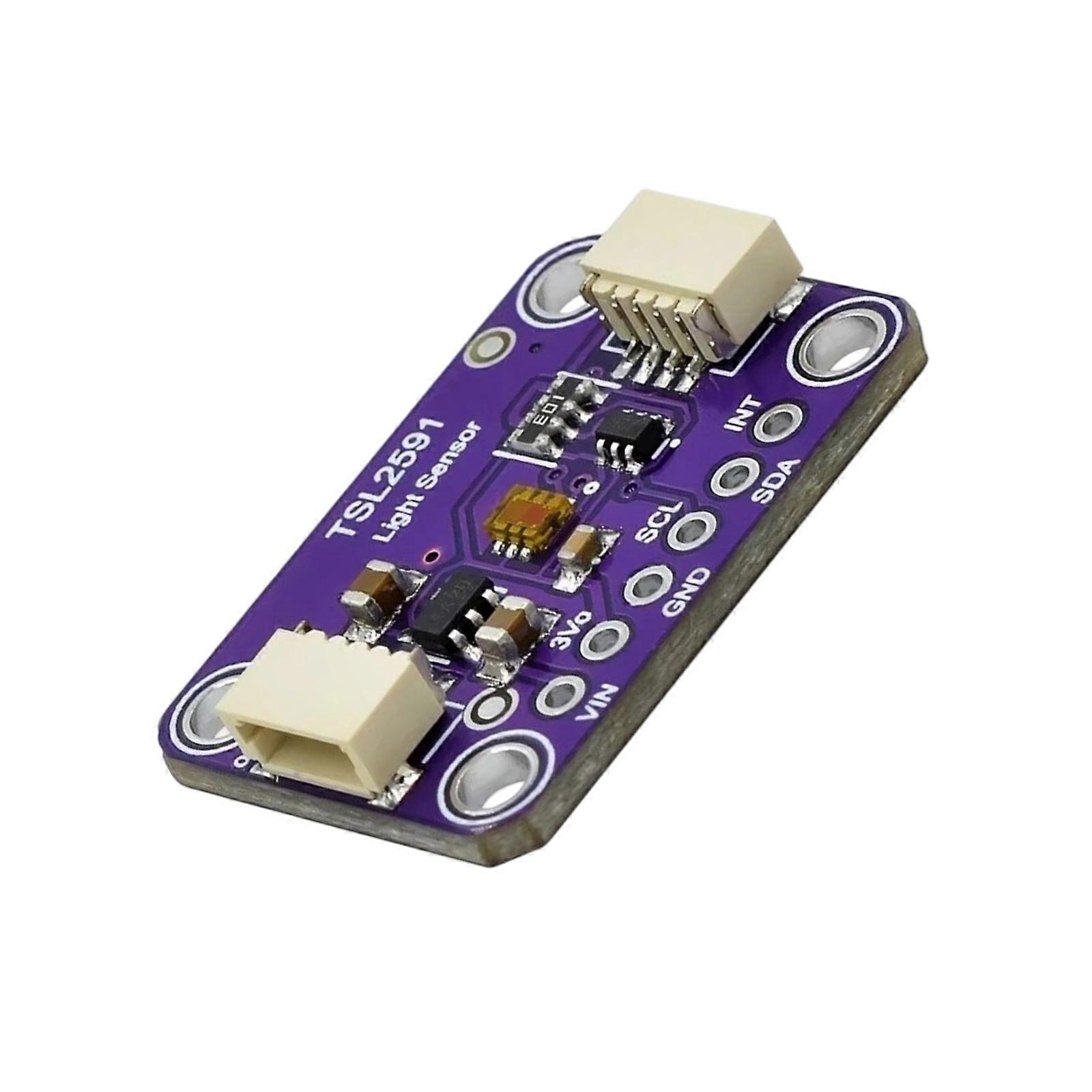 High Dynamic Ranges Digital Light Sensors Circuit Module TSL2591 With Full Spectrum Diode For Microcontroller Projects Multicolor
