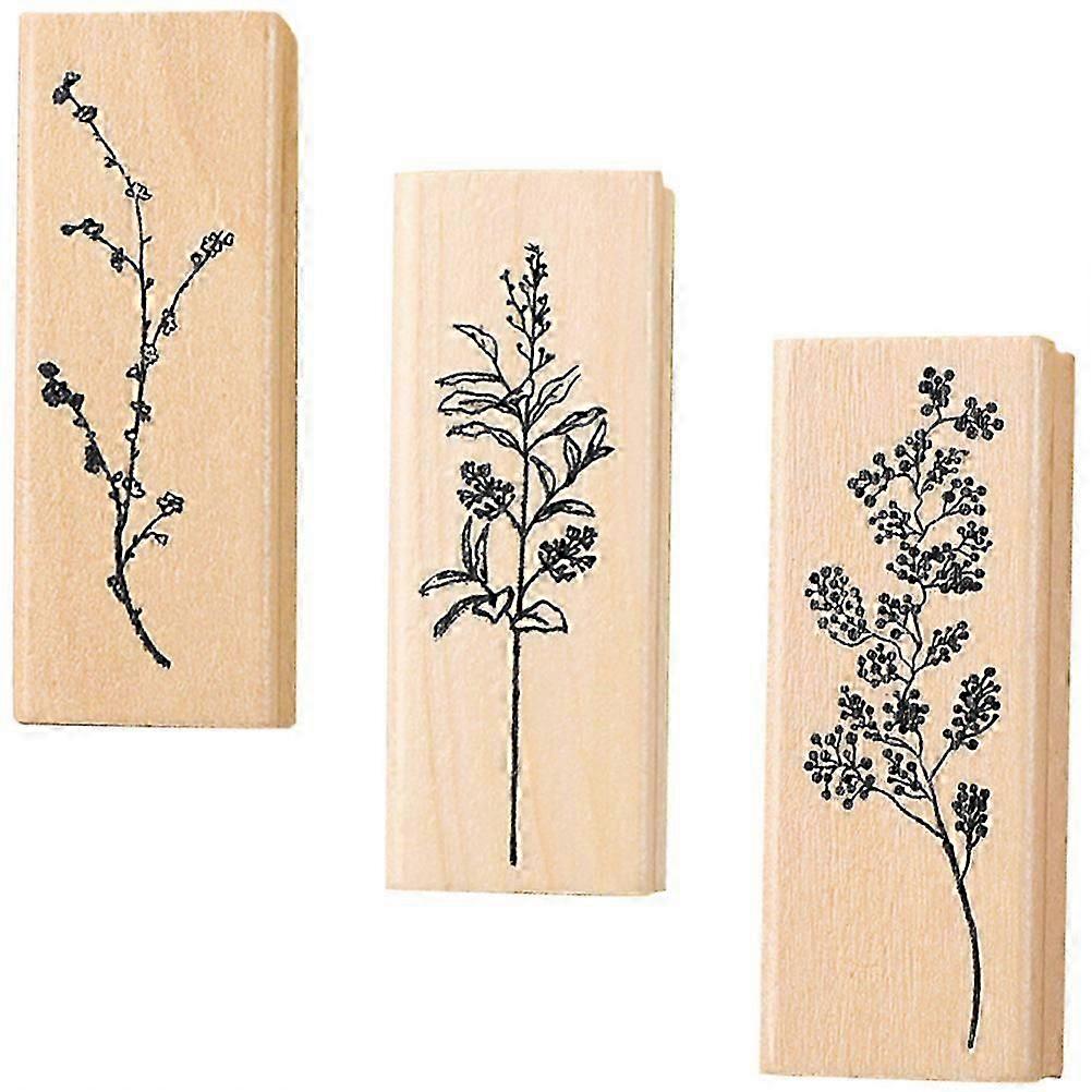 Multi-Function Cards Stamp DIY Diary Stamp 6Pcs for Scrapbook and Planner Use