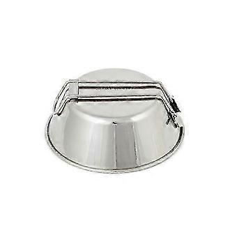 Portable Stainless Steel Foldable Bowl for Travel 1Pcs Outdoor Camping Bowl