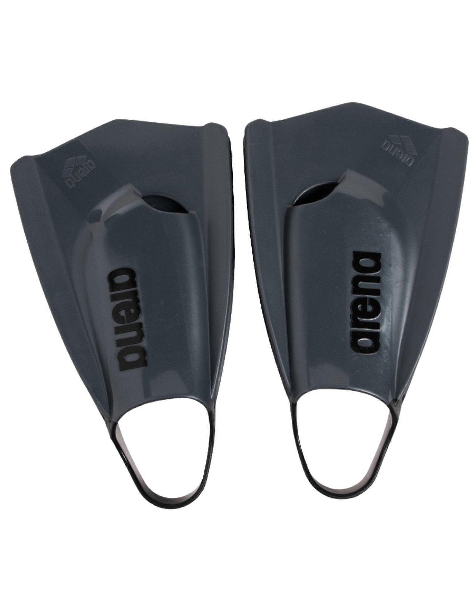 Arena Powerfin Pro II 竞技训练脚蹼 - 黑/灰