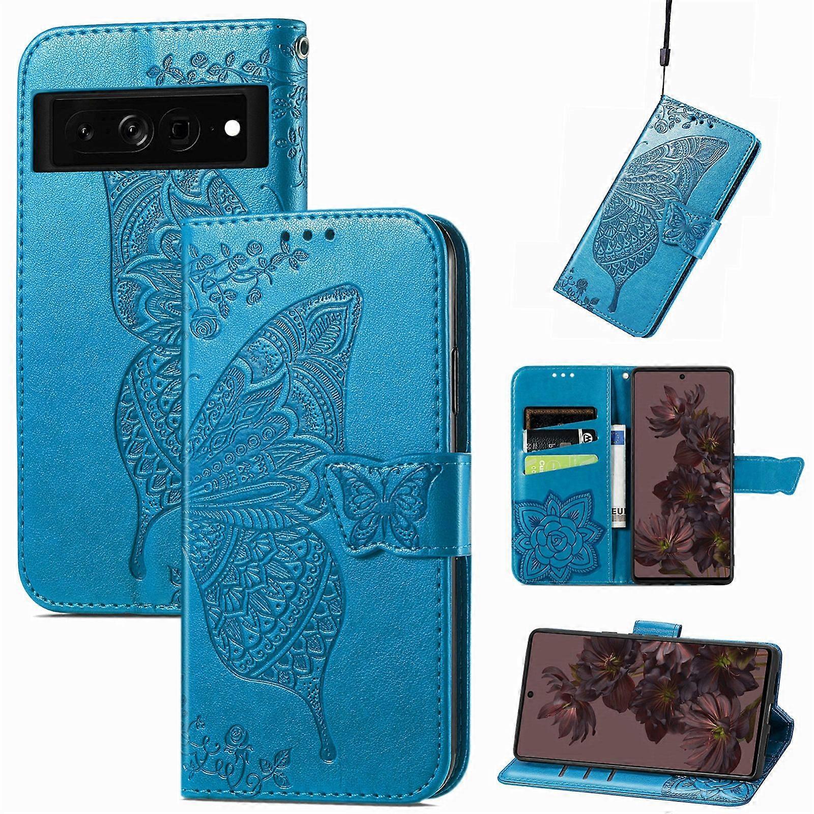Butterfly Leather Case  For Google Pixel 7 Pro 5G