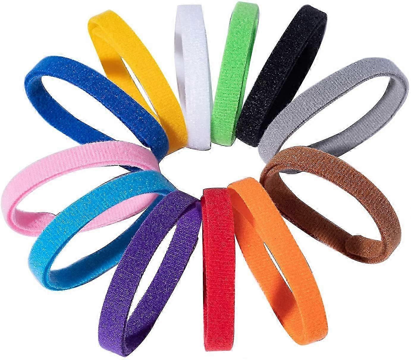 Puppy ID Collars,12PCS Assorted Colors Puppy Identification Collars Adjustable