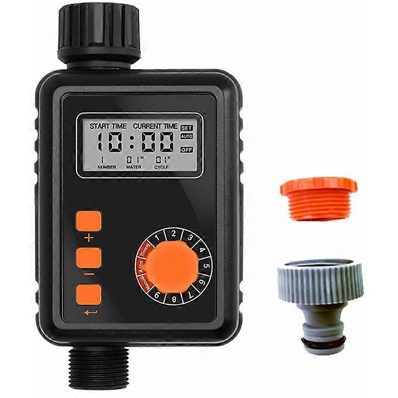 Automatic watering programmer and timer Electronic irrigation regulator Automatic irrigation timer with large LCD screen Waterproof watering controlle