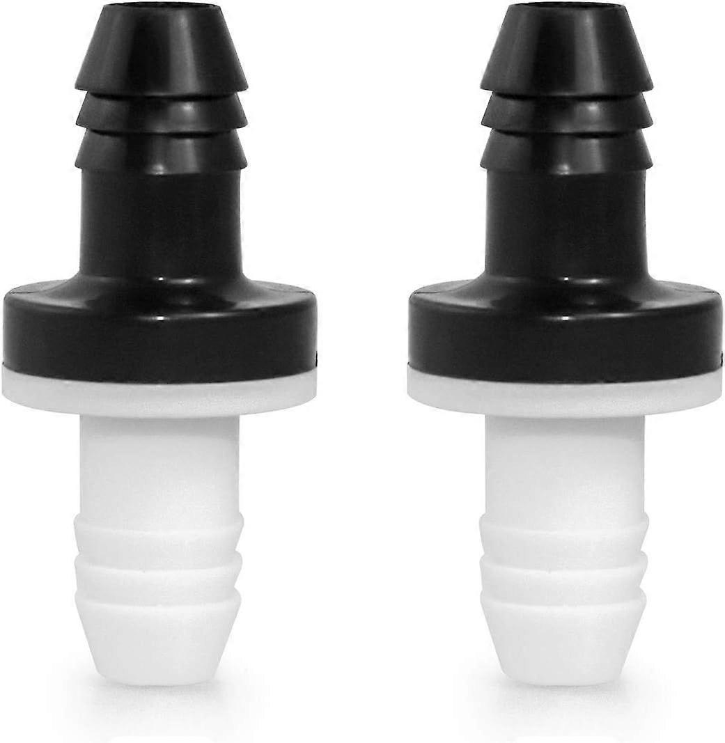 Single check valve, ABS, 2 pieces