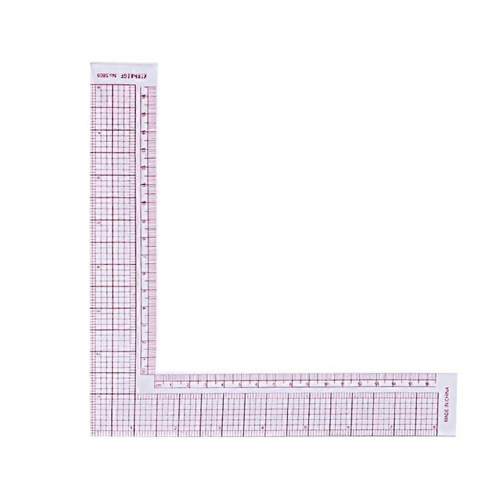 Multi-function Ruler DIY Plastic Sewing Square Curve Tailor Drawing Craft Tool