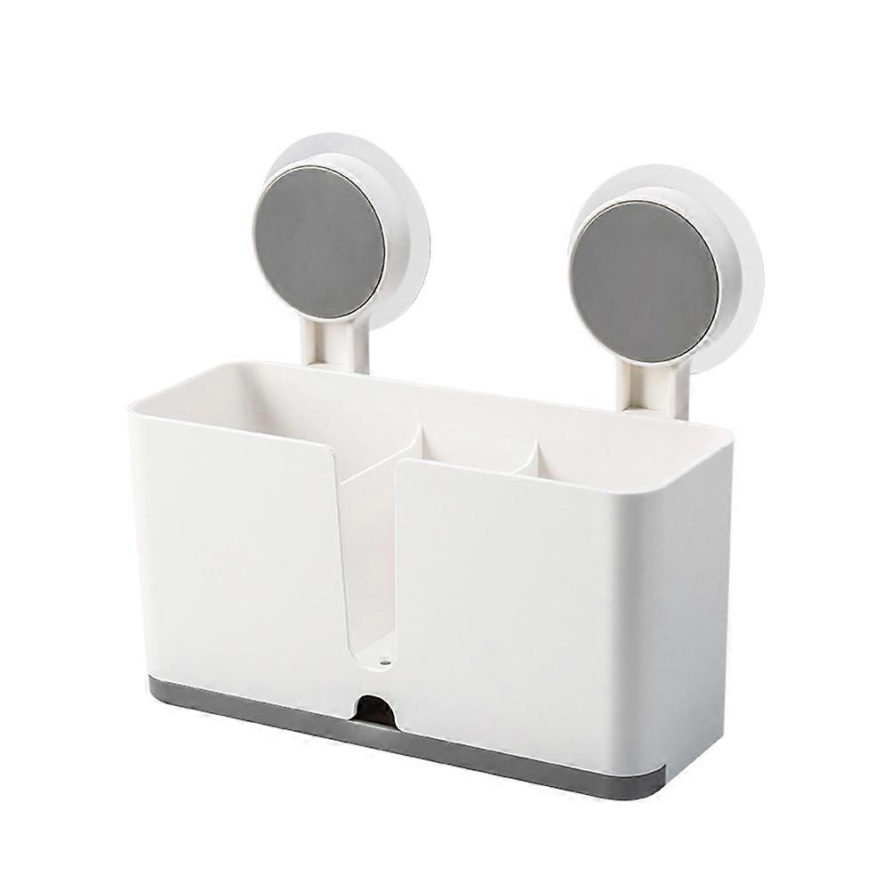 Multifunction Kitchen Storage Rack with 3Pcs Wall-Mounted Drain Basket