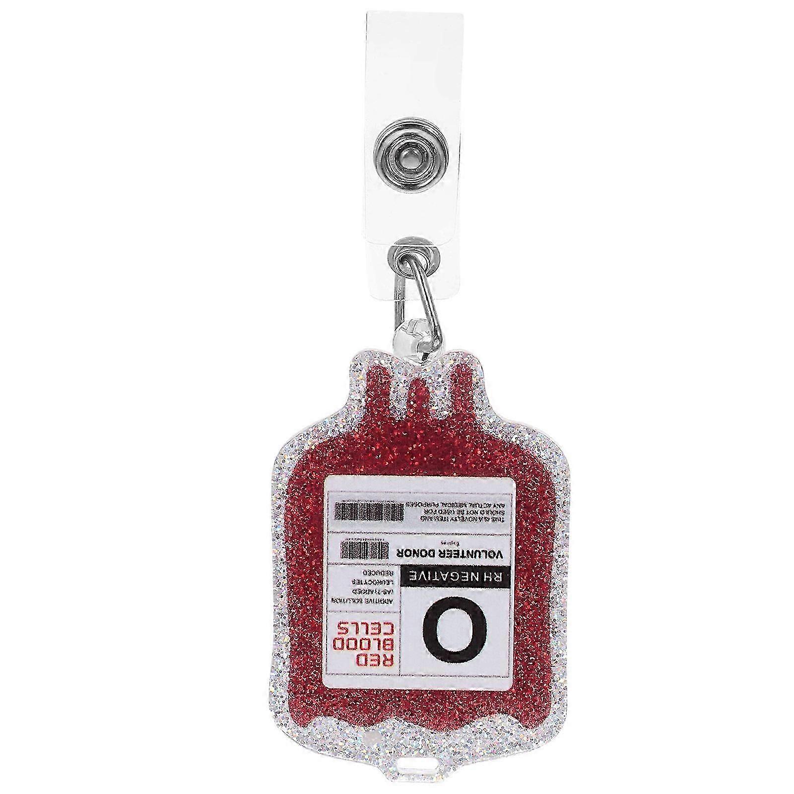 Portable Badge Clip Multi-Function Badge Holder Nurse Use 2Pcs