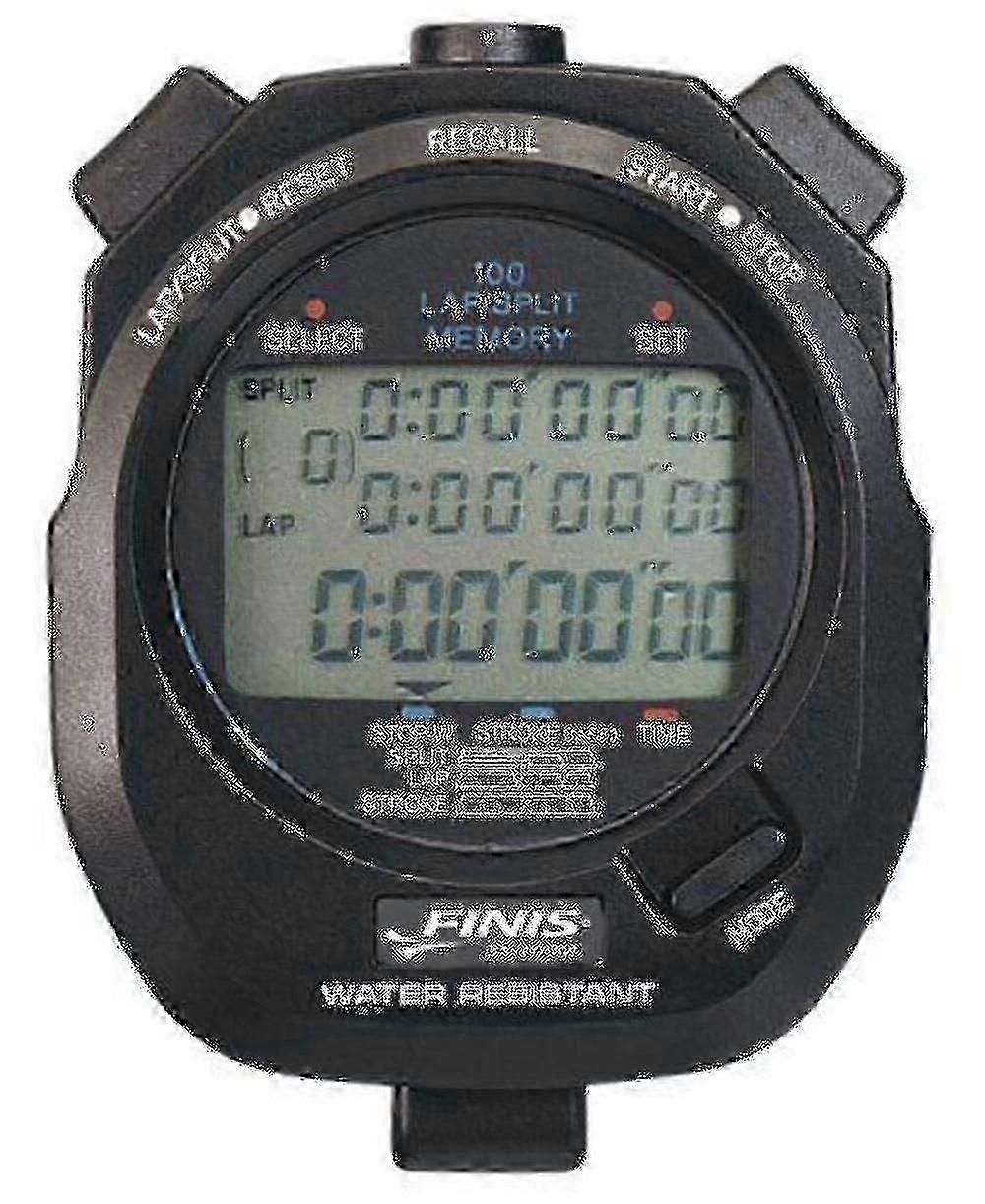 Stopwatch 3x-100m Memory Black[jkw]