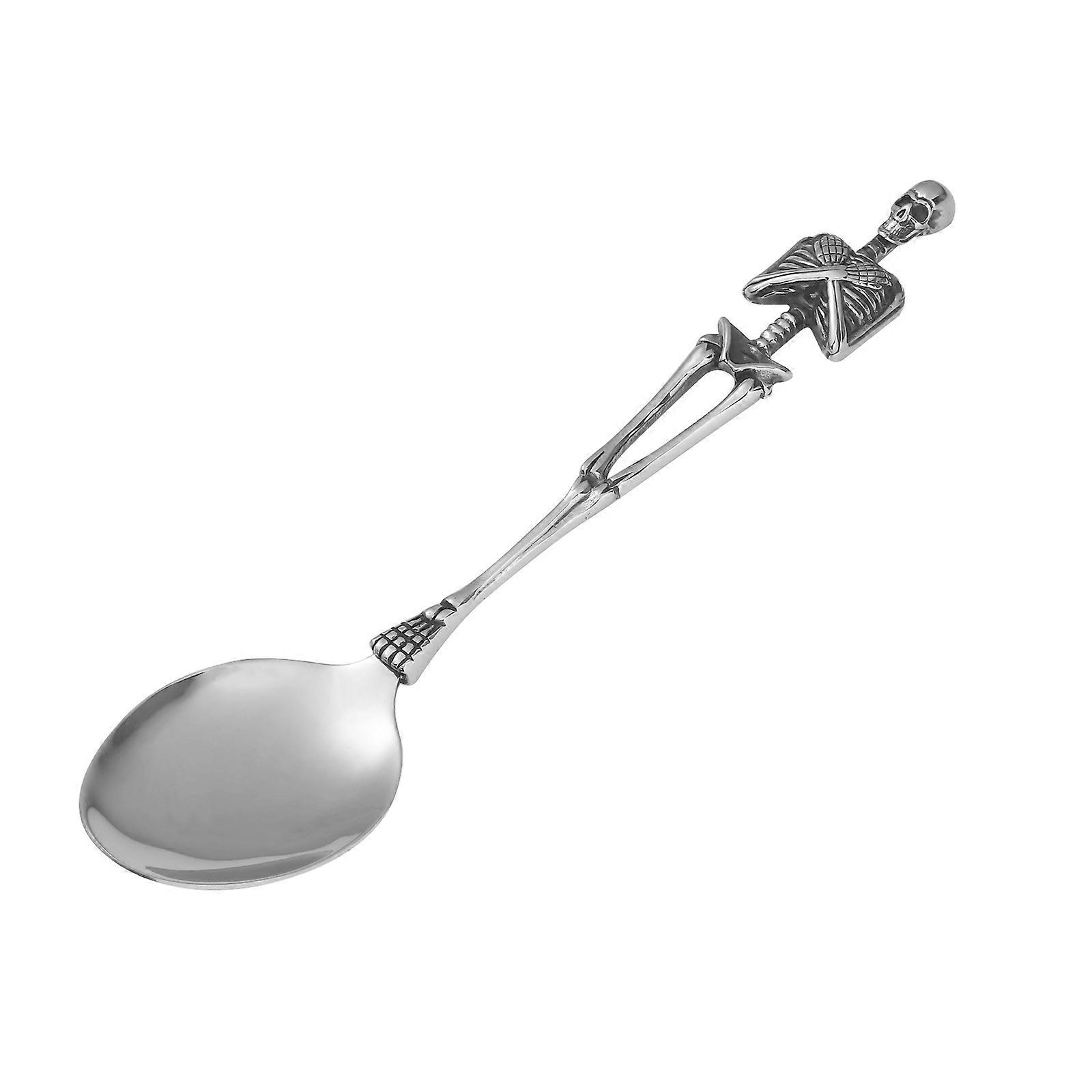 Skeleton Spoon Creative Tableware Kitchen Cutlery Halloween Decoration
