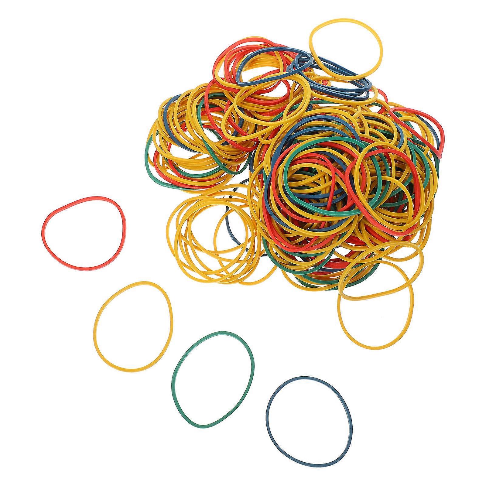2 Boxes Binding Rubber Bands Multi-function Elastic Rubber Bands Home Office Supplies