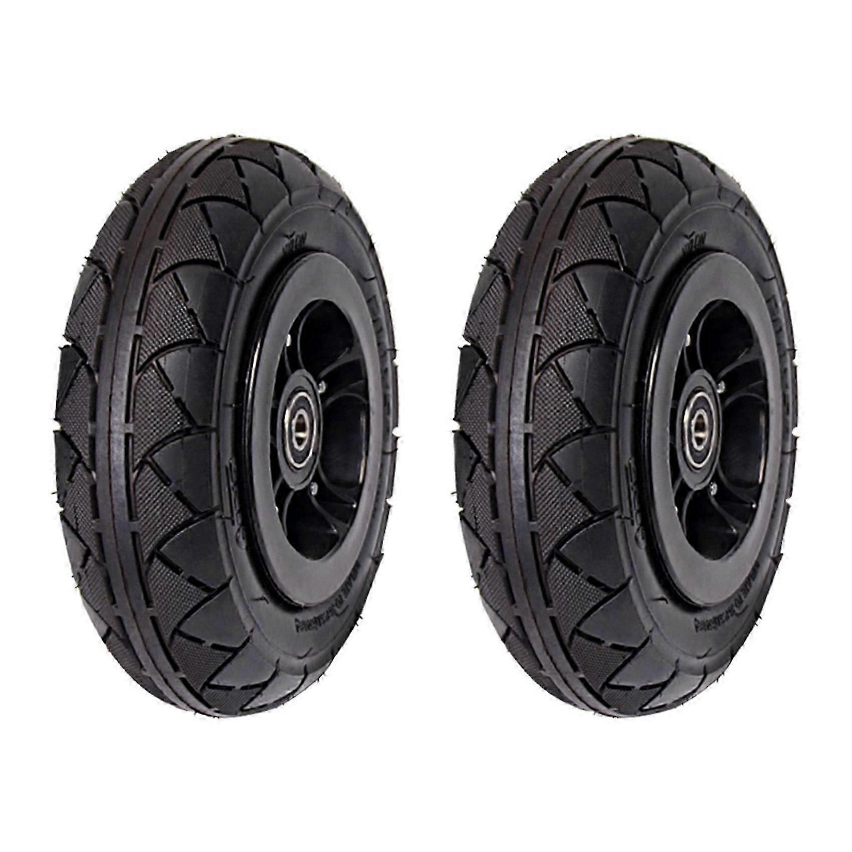 Off Road Wheel Kit, 8 polegadas pneumática borracha rodas de montanha para skate DIY