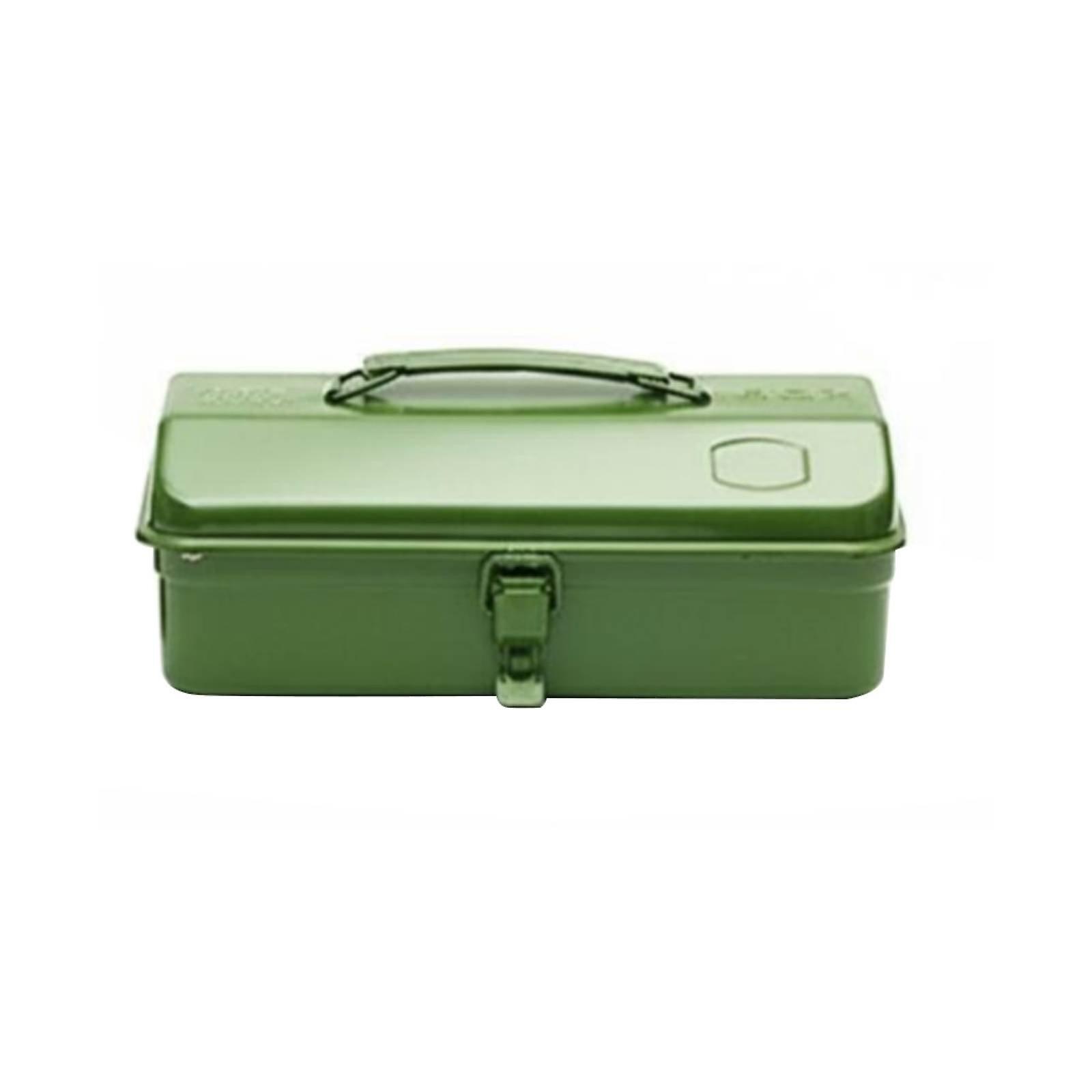 Metal Construction Portable Tool Case Large Capacity Handheld Hardware Chest for