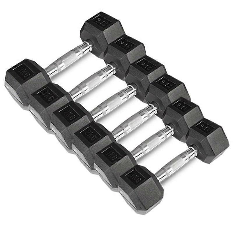 Cortex 1Kg To 3Kg Hex Dumbbell Set Dumbbells
