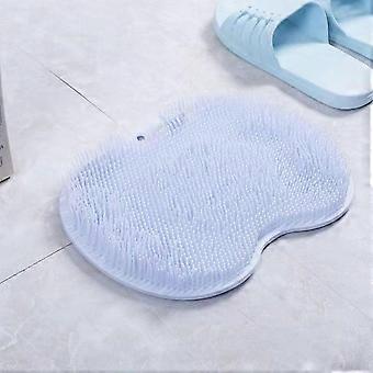Exfoliating Foot Back Scrubber Silicone Massager Pad Bath Shower Cleaning Mat 100% NEW