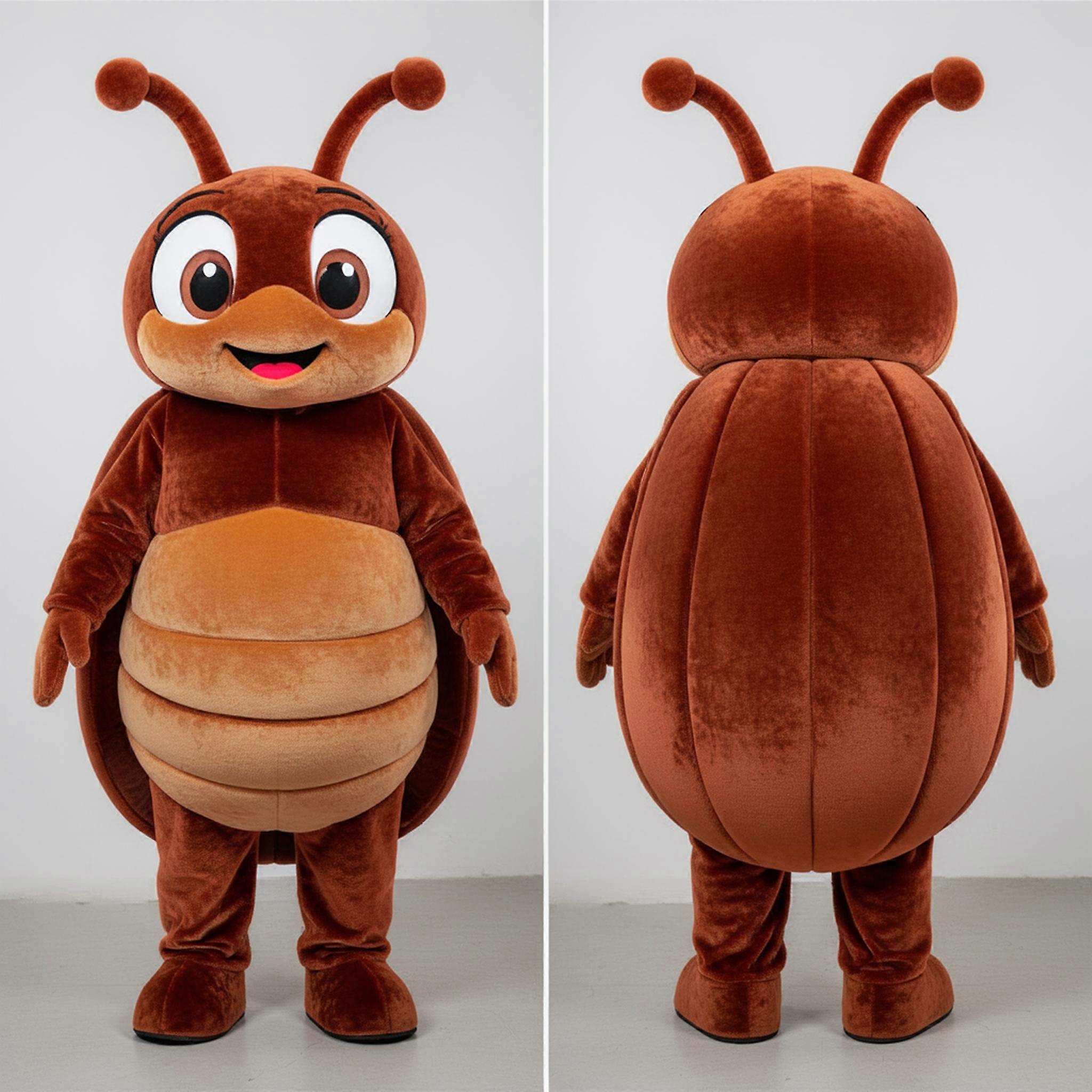 MASTICOT Burgundy Round Bodied Beet Mascot