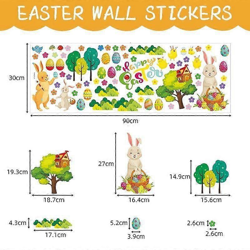 Easter Wall Decals Stickersstyle 8