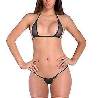 Biquíni Mini G-string fio dental traje de banho mulheres Xinmu
