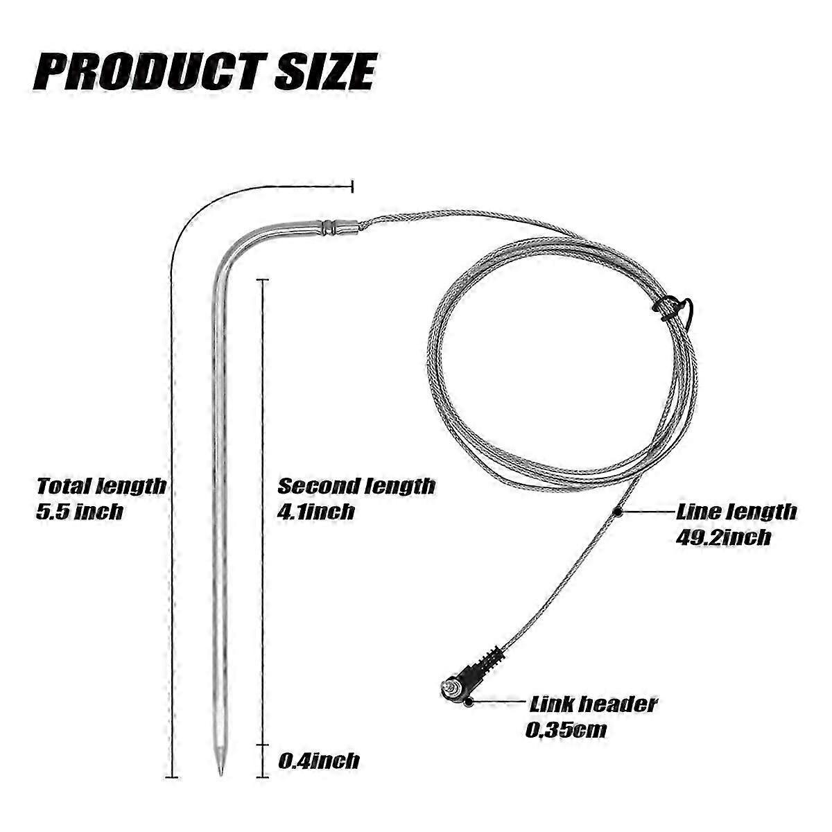 Replacement Meat Probe for Traeger Pellet Gril-2025