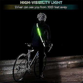 LED Reflective Belt Sash compatible with Walking At Night,Rechargeable LED Light Up Running Belt compatible with Runners Walkers,Pink