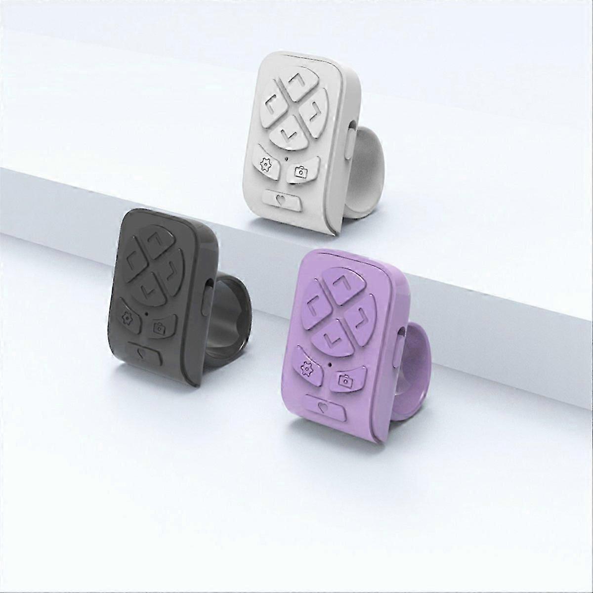 Wireless Bluetooth Remote Control Fingertip Remote Control Ring C
