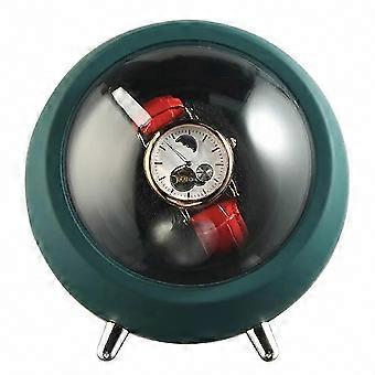 Keeps Automatic Watches Accurately Wound & Securely Stored | Green Watch Winder Box